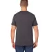 econscious EC1090 Unisex Committed CVC T-Shirt CHARCOAL HEATHER back view