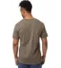 econscious EC1090 Unisex Committed CVC T-Shirt OLIVE HEATHER back view