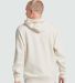 Jerzees 700MR Premium Eco Blend Ringspun Hooded Sw in Sweet cream heather back view