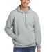 Jerzees 700MR Premium Eco Blend Ringspun Hooded Sw in Frost grey heather