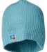 Russel Athletic UB89UHB Core R Patch Beanie BLUE front view