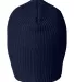 Russel Athletic UB89UHB Core R Patch Beanie NAVY back view