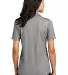 Port Authority Clothing LK830 Port Authority Ladie CharcoalHt back view