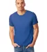 Alternative Apparel 1070CV Unisex Go-To T-Shirt HEATHER ROYAL front view