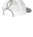 Port Authority Clothing LC111 Port Authority Snapb in Htgy/white back view
