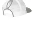 Port Authority Clothing LC111 Port Authority Snapb HtGy/White back view