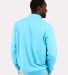 Boxercraft BM5205 Alumni Quarter Zip Pullover in Pacific blue back view