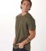 Boxercraft BM2204 High V-Neck T-Shirt in Olive