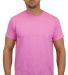 Gildan 5000 Wholesale Heavy Weight Cotton Plain T  in Azalea front view