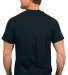 Gildan 5000 G500 Heavy Weight Cotton T-Shirt in Black back view