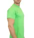 Gildan 5000 G500 Heavy Weight Cotton T-Shirt in Electric green side view