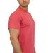 Gildan 5000 Wholesale Heavy Weight Cotton Plain T  in Heather red side view