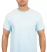 Gildan 5000 G500 Heavy Weight Cotton T-Shirt in Light blue front view