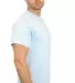 Gildan 5000 G500 Heavy Weight Cotton T-Shirt in Light blue side view
