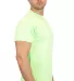 Gildan 5000 G500 Heavy Weight Cotton T-Shirt in Neon green side view