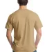 Gildan 5000 G500 Heavy Weight Cotton T-Shirt in Old gold back view