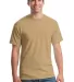 Gildan 5000 G500 Heavy Weight Cotton T-Shirt in Old gold front view