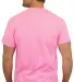 Gildan 5000 G500 Heavy Weight Cotton T-Shirt in Safety pink back view