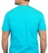 Gildan 5000 G500 Heavy Weight Cotton T-Shirt in Tropical blue back view