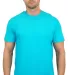 Gildan 5000 G500 Heavy Weight Cotton T-Shirt in Tropical blue front view
