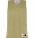 Alleson Athletic 590RSP Crossover Reversible Jerse in Vegas gold/ white front view