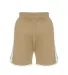 Alleson Athletic 590PSP Crossover Reversible Short in Vegas gold/ white back view