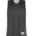 Alleson Athletic 590RSPY Crossover Youth Reversibl in Charcoal/ white front view
