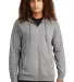 District Clothing DT573 District Featherweight Fre in Lthtgry front view