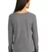 Ogio LOG150 OGIO Ladies Command Long Sleeve Scoop  in Geargrey back view