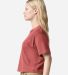 American Apparel 102 Women's Fine Jersey Boxy T-Sh in Canyon