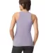 American Apparel 101CVC Women's CVC Tank in Heather lilac back view