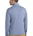 Brooks Brothers BB18202  Mid-Layer Stretch 1/2-But in Aegeanblht back view