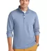 Brooks Brothers BB18202  Mid-Layer Stretch 1/2-But in Aegeanblht front view