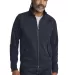 Brooks Brothers BB18210  Double-Knit Full-Zip in Nightnavy front view