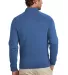 Brooks Brothers BB18402  Cotton Stretch 1/4-Zip Sw in Charterbht back view