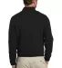 Brooks Brothers BB18402  Cotton Stretch 1/4-Zip Sw in Deepblack back view