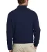 Brooks Brothers BB18402  Cotton Stretch 1/4-Zip Sw in Navyblazer back view