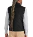 Brooks Brothers BB18602  Quilted Vest in Deepblack back view