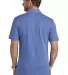 Brooks Brothers BB18200  Pima Cotton Pique Polo in Charterblu back view