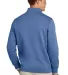 Brooks Brothers BB18206  Double-Knit 1/4-Zip in Charterblu back view