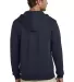 Brooks Brothers BB18208  Double-Knit Full-Zip Hood in Nightnavy back view