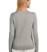 Brooks Brothers BB18401  Women's Cotton Stretch V- in Ltshdgyhtr back view