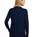 Brooks Brothers BB18403  Women's Cotton Stretch Lo in Navyblazer back view