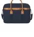 Brooks Brothers BB18830  Wells Briefcase in Navyblazer back view