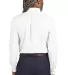 Brooks Brothers BB18000  Wrinkle-Free Stretch Pinp in White back view