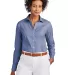 Brooks Brothers BB18001  Women's Wrinkle-Free Stre in Cobaltbl front view