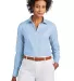 Brooks Brothers BB18001  Women's Wrinkle-Free Stre in Newportblu front view