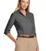 Brooks Brothers BB18003  Women's Wrinkle-Free Stre in Deepblack front view