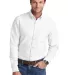 Brooks Brothers BB18004  Casual Oxford Cloth Shirt in White front view
