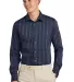 Brooks Brothers BB18006  Tech Stretch Patterned Sh in Nblr/wgdck front view